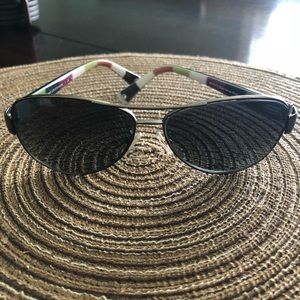 Coach Kristina Aviator Sunglasses